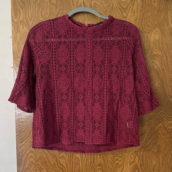Maroon blouse - Picture 1 of 6